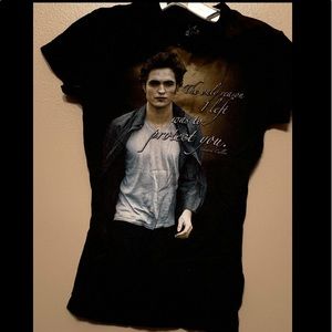 Edward Cullen Tultex Black Short Sleeve Tee